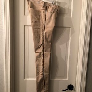 NWOT H&M low rise skinny beaded tuxedo jean